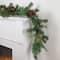 6ft. Pre-Lit Decorated Pine Cone & Berries Christmas Garland